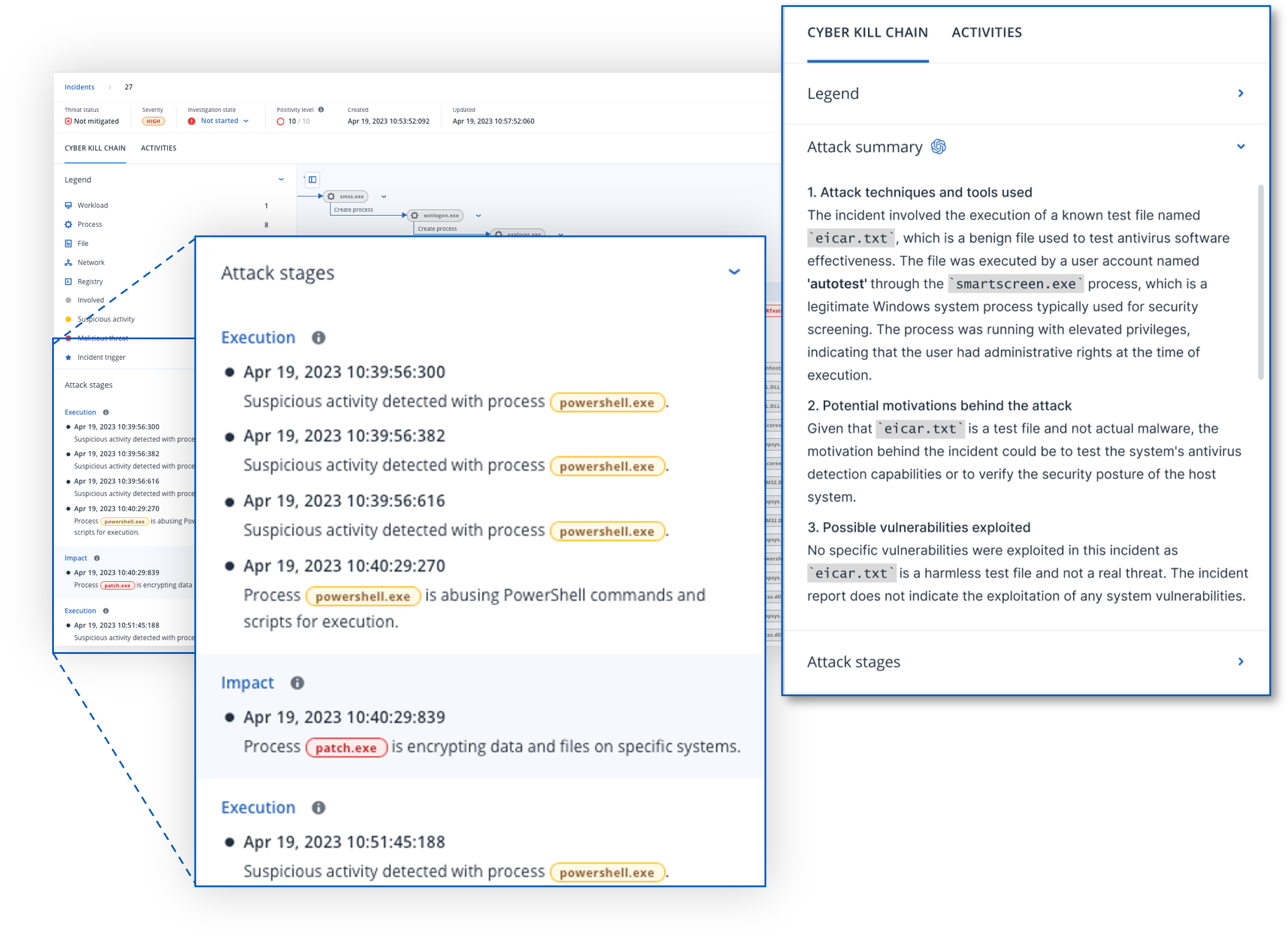MicroLogic Sentinel full forensic timeline — attack reconstruction